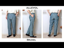 在图库查看器中加载和播放视频，ALLEVOL - Brunel 工作裤（靛蓝色）[AE-03-301-CG]
