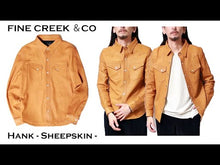 在图库查看器中加载和播放视频，FINE CREEK &amp; CO Hank - 羊皮 - 西部衬衫 - Fine Creek and Co Hank 羊皮（棕色）[ACST001]
